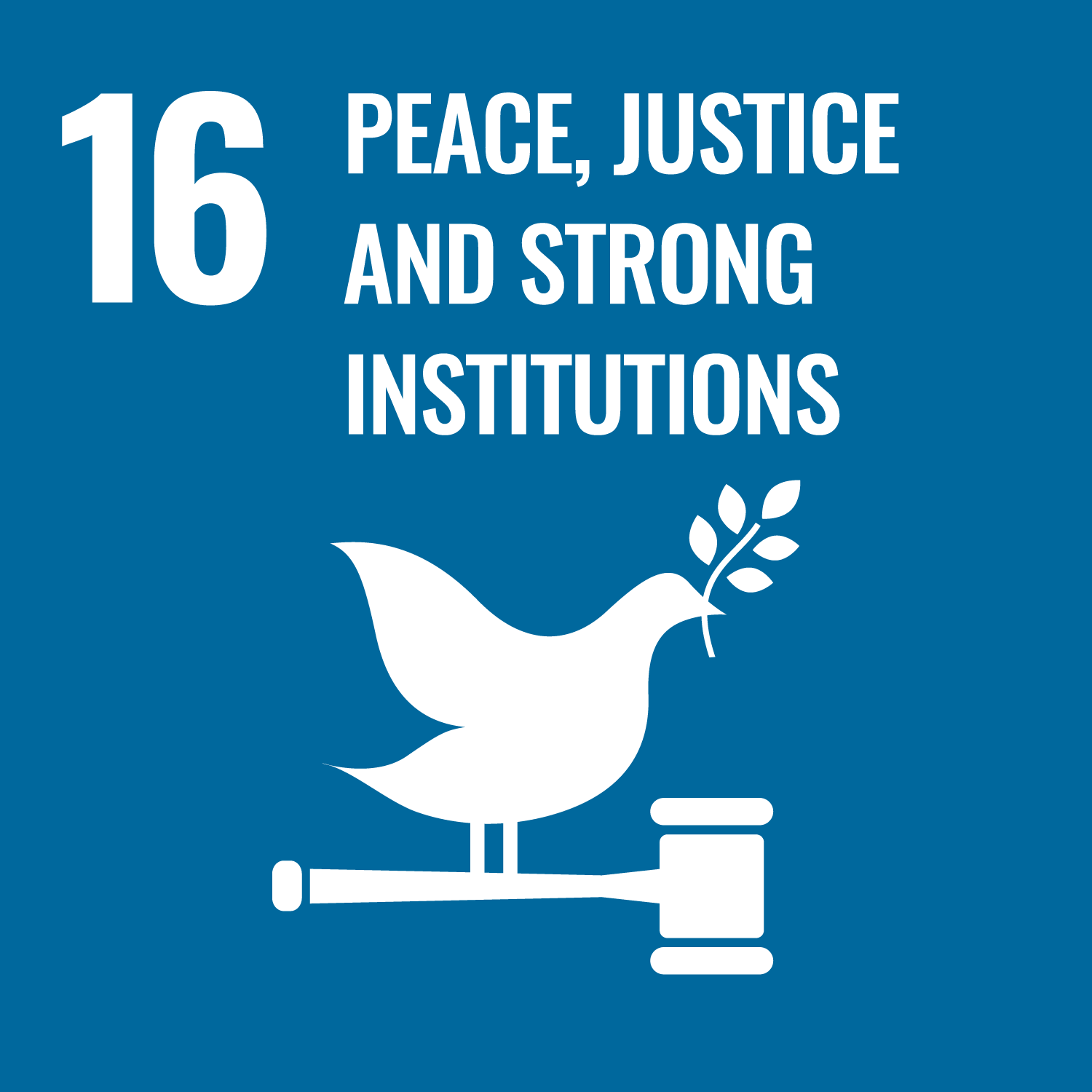 Sustainable Development Goals: Goal 16: Peace, Justice, and Strong Insitutions